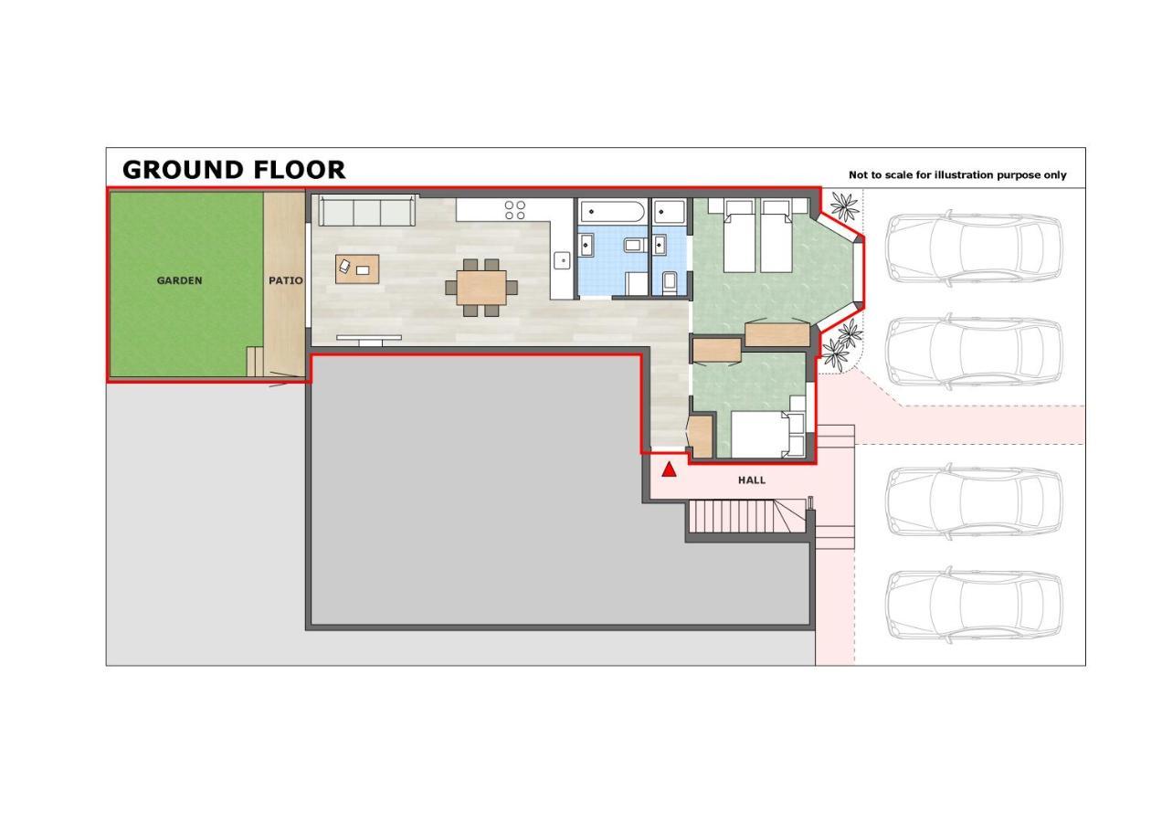Appartamento Star London Vivian Avenue 2-Bed Retreat With Garden The Hyde Esterno foto